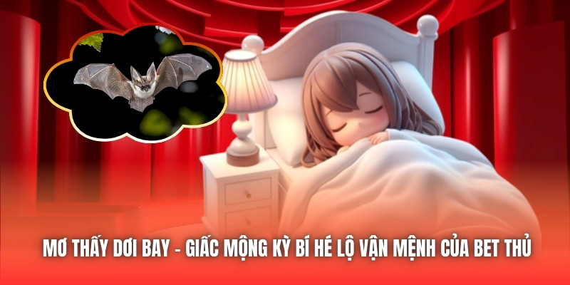 Mơ Thấy Dơi Bay - Giấc Mộng Kỳ Bí Hé Lộ Vận Mệnh Của Bet Thủ